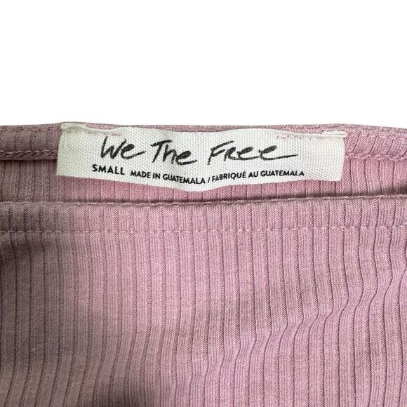 Free People We The Free Night Lily Top Pale Mauve‎ Women’s Size Small NWT - Picture 4 of 8